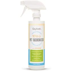 Oxyfresh All Purpose Pet Deodorizer for Dogs and Cats – Non Toxic Pet Deodorizer Spray. Perfect for Every Kind of Pet Odor: Kennel Odors, Kitten Litter Boxes, Urine, Skunk. 16 oz.