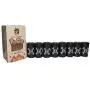 Metal Pups Dog Poop Bags 8 Rolls, Leak Proof, Scented Durable Poop Bags, Earth Friendly Poop Bags for Dogs, (Meets ASTM D6954-04 Tier 1)