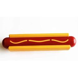 Soda Pup Dog Hot Dog Toy - Tough Dog Toys - Durable Dog Toys - Dog Chews For Aggressive Chewers - Chew Toy - Dog Toy Made In USA - Medium Dog Toys