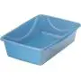 Petmate Open Cat Litter Box,Mouse Grey, Small (14''x10.5''x3.5'')