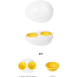 Egg Shape Double Diner Feeder Dish Food Bowl & Water Bottle for Pet Dog Cat Pink color