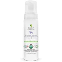 Pure and Natural Pet - Waterless Foaming Organic Dog Shampoo Lavender 7.5 oz.