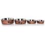 Loving Pets Metallic Bella Bowl, Extra Large, Copper