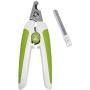Nado Care Dog Nail Clippers - Pet Nails Trimmer for Dogs or Cats with Safety Guard to Avoid Over-Cutting, Free Nail File & Lock Switch, Sturdy Non-Slip Handles