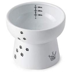 Necoichi Raised Stress Free Cat Water Bowl (Cat, Extra Tall)