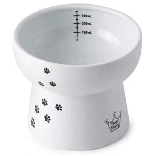 Necoichi Raised Stress Free Cat Water Bowl (Cat, Extra Tall) Necoichi Raised Stress Free Cat Water Bowl (Cat, Extra Tall)