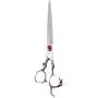 ShearsDirect Japanese 440C Stainless Steel Straight Shear with Dragon Handle, 9.0''