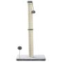 BIGA Cat Scratching Post Claw Scratcher with Sisal Rope and Teaser Ball for Pet 31in