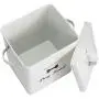 Morezi Dog Cat Treat and Food Storage Tin with Lid and Scoop Included - White Powder-Coated Carbon Steel - Rubber Seal Lids Safety - Storage Canister Tins Morezi Dog Cat Treat and Food Storage Tin with Lid and Scoop Included - White Powder-Coated Carbon Steel - Rubber Seal Lids Safety - Storage Canister Tins