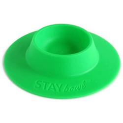 STAYbowl Tip-Proof Ergonomic Pet Bowl for Guinea Pig and Other Small Pets, 1/4-Cup Small Size, Spring Green