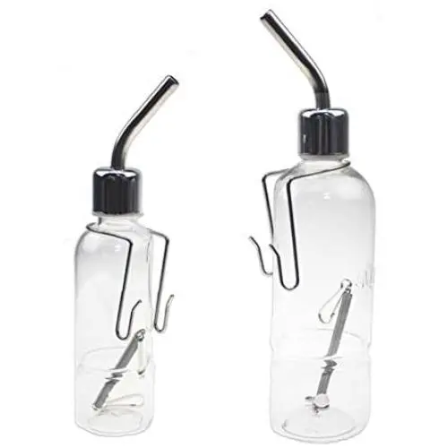Pet Dog Feeders Water Self Drinking Transparent Watering Bottle Hanging Fountain No Drip Water Feeder for Dogs Cats Small Animals 1PC Pet Dog Feeders Water Self Drinking Transparent Watering Bottle Hanging Fountain No Drip Water Feeder for Dogs Cats Small Animals 1PC