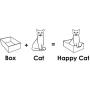 Purrfect Cat Box , Blue