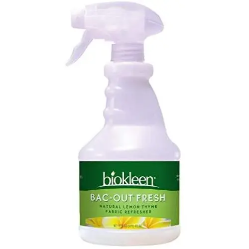 Biokleen Bac-Out Fresh, Fabric Refresher, Eco-Friendly, Plant-Based, No Artificial Fragrance, Colors or Preservatives, Lemon Thyme, 16 Ounce Biokleen Bac-Out Fresh, Fabric Refresher, Eco-Friendly, Plant-Based, No Artificial Fragrance, Colors or Preservatives, Lemon Thyme, 16 Ounce