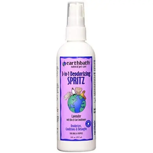 Earth Bath Lavender 3 - in - 1 Deodorizing Spritz for Dogs 8oz Earth Bath Lavender 3 - in - 1 Deodorizing Spritz for Dogs 8oz