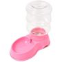 FairOnly Convenient Life 3.5L Automatic Gravity Drinking Fountain Bowl for Pet Dog Cat 321728cm Pink