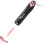 Behoneybee Interactive Cat Toys with Colorful Spring Tube Toy Red Fish LED Light Pointer Exercise Chaser Indoor Toy Pet Training and Exercise Tool (No Battery Include)