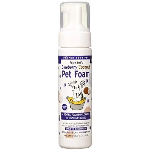 South Barks Blueberry Coconut Pet Foam 8.5 Ounce South Barks Blueberry Coconut Pet Foam 8.5 Ounce