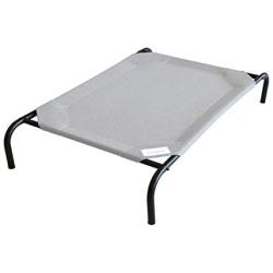 Elevated Indoor/Outdoor Pet Cot Color: Gray, Size: Large (51'' H x 32'' W)