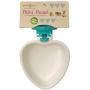 Choco Nose C607 Small Dog Cat Rabbit Food Bowl. Pet Wire Cage Removable Feeder Cute Mini Heart Shape Crate Animal Feeding Crock Water Dish Puppy Bunny Guinea Pig Chinchilla Bird BPA-Free