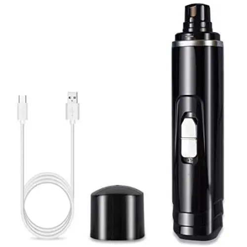 Nisahok Pet Nail Trimmer, Multifunctional Electric Upgraded Version of Pet Nail Trimmer, Painless, Silent and Rechargeable Pet Nail Grinder, Suitable for Large Medium Small Dogs and Cats (Black). Nisahok Pet Nail Trimmer, Multifunctional Electric Upgraded Version of Pet Nail Trimmer, Painless, Silent and Rechargeable Pet Nail Grinder, Suitable for Large Medium Small Dogs and Cats (Black).