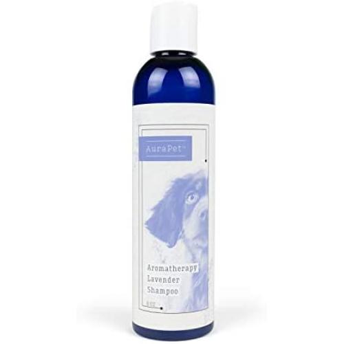 AuraPet Aromatherapy Shampoo for Dogs 8 Oz Pet Shampoo for All Dogs, Great Calming Shampoo for All Dogs and Dogs With Dry, Itchy Skin