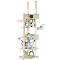 Go Pet Club Huge Cat Tree, Beige