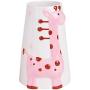 redcolourful Quality Pet Supplies, Giraffe Pattern Water Bottle Holder Hamster Pet Vertical Ceramic Kettle Bracket 13cm Ideal Pet Product