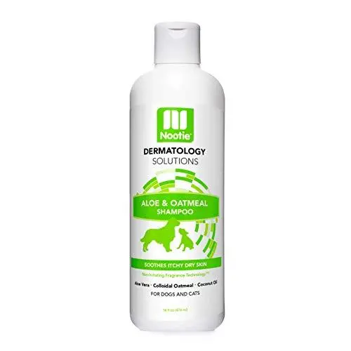 Nootie ❶ Dog Shampoo with Soothing Aloe Best for All Pets Including Dogs, Cats, and Horses - 100% All Natural Deodorizing Soap Free Formula Provides Itchy Skin Relief - 16 Oz. Nootie ❶ Dog Shampoo with Soothing Aloe Best for All Pets Including Dogs, Cats, and Horses - 100% All Natural Deodorizing Soap Free Formula Provides Itchy Skin Relief - 16 Oz.