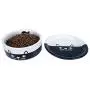 Ceramic Cat Pet Feeding and Watering Set of 2