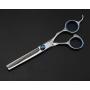 sesaisi Pet Dog Grooming Scissors Professional Hair Grooming Scissors Curved Shears Kit Thinning Trimmer Comb Hair Cutting Tool 6 Pieces Set