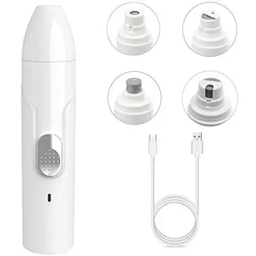 Dog Nail Grinder Upgraded 2-Speed Electric Rechargeable Pet Nail Trimmer Painless Paws Grooming & Smoothing for Small & Large Dogs & Cats Pet Nail Grinder Dog Nail Grinder Upgraded 2-Speed Electric Rechargeable Pet Nail Trimmer Painless Paws Grooming & Smoothing for Small & Large Dogs & Cats Pet Nail Grinder