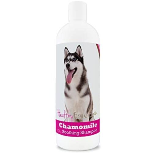 Healthy Breeds Chamomile Dog Shampoo & Conditioner with Oatmeal & Aloe for Siberian Husky - OVER 200 BREEDS - 8 oz - Gentle for Dry Itchy Skin - Safe with Flea and Tick Topicals
