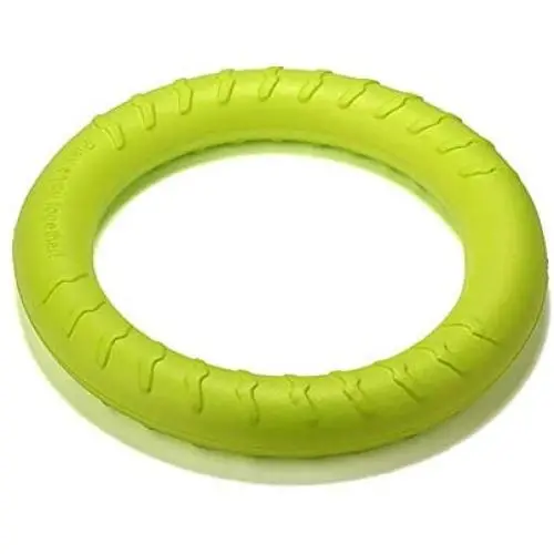 ACE Bilon Pet Exercise Toy Rubber Ring Pet Molar Toy Training Ring Natural Tug of War Dog Game Dog Chew Toys - Green ACE Bilon Pet Exercise Toy Rubber Ring Pet Molar Toy Training Ring Natural Tug of War Dog Game Dog Chew Toys - Green