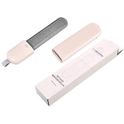 Petspective Pet Hair Remover Brush – Double-Sided Dog & Cat Lint Remover with Self-Cleaning Base Keeps Your Sofa, Beddings, Carpet, Clothes Free of Pet Hairs – Travel Sized Pet Hair Brush