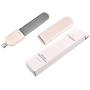 Petspective Pet Hair Remover Brush – Double-Sided Dog & Cat Lint Remover with Self-Cleaning Base Keeps Your Sofa, Beddings, Carpet, Clothes Free of Pet Hairs – Travel Sized Pet Hair Brush