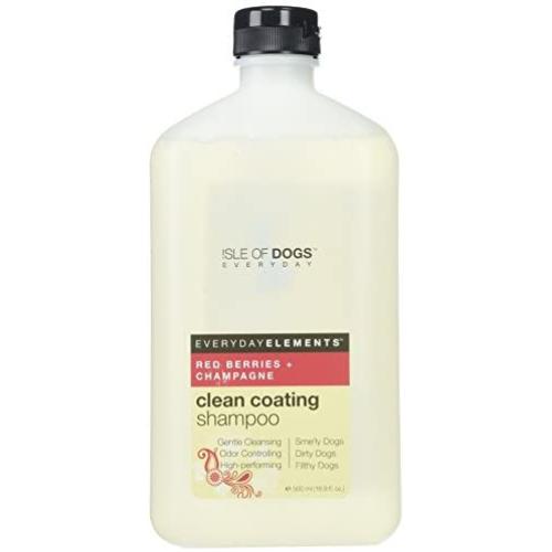 Everyday Isle of Dogs Clean Coating Dog Shampoo, Red Berries + Champagne, 16.9 Ounce