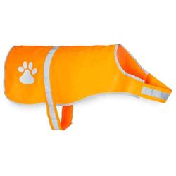 Reflective Dog Harness, Orange Safety Vest, Size Large (1 Pack)