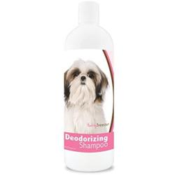 Healthy Breeds Dog Deodorizing Shampoo - Sweet Pea & Vanilla Scent - Hypoallergenic and pH Balanced Formula - 16 oz