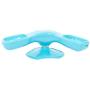Parts & Accessories Pet Puzzle Toy Dog Slow Food Feeder Bowl Cat Small Medium Dogs Rotatable Interactive IQ Training Game Toys - (Color: Blue)