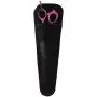 ShearsDirect Japanese 440C Off Set Handle Design Cutting Shears with Pink Rubber Grip Handle and Adjustable Tension Knob, 8.0-Inch ShearsDirect Japanese 440C Off Set Handle Design Cutting Shears with Pink Rubber Grip Handle and Adjustable Tension Knob, 8.0-Inch