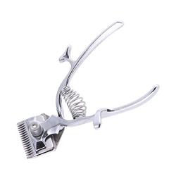 Mobestech Manual Hair Clippers Salon Professional Clipper Stainless Steel for Home Men Pet Dog Grooming Hair Styling Tool