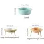 LORVOR Ceramic Pet Bowl Cat&Dog Food Water Basic Bowl with Adjustable Elevated Wooden Stand Protect Neck Joints Pet Feeding Bowls Easy to Clean Healthy Eating LORVOR Ceramic Pet Bowl Cat&Dog Food Water Basic Bowl with Adjustable Elevated Wooden Stand Protect Neck Joints Pet Feeding Bowls Easy to Clean Healthy Eating