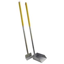 Pooper Scooper with Aluminum Handle for Pets Rake or Spade Strong Lightweight