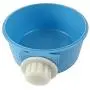 Creation Core Removable Pet Cage Stainless Steel Hanging Bowl Cat Dog Water Bowl Birds Food Bowl with Bolt Holder