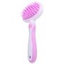 Sweefur Pet Massage Brush, Soft Silicone Shower Brush for Massage Dogs and Cats- Comfortable Handle Bath Brush for Shedding- Gentle Massage Pet Comb