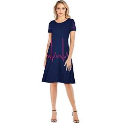 Group of Dog Hair Fallen After groomind and Comb,Fashion Women Slim Party Dress Put on Black Board S