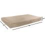 Orthopedic Pet Bed - Egg Crate and Memory Foam with Washable Cover Collection