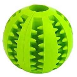 LXYCD Rubber bite Resistant Watermelon Ball, Teeth Cleaning Ball, Dog Toy Ball, Teeth Cleaning, Safe and Non-Toxic Mint Rubber Toys are Strong and bite Resistant