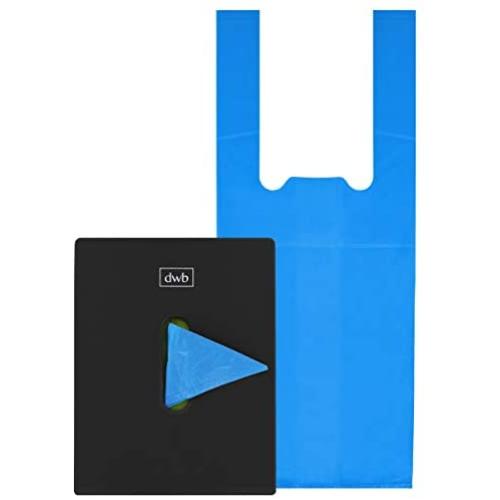 dogbag BUTLER Pet Dog Waste Bag, Black with Blue