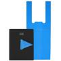 dogbag BUTLER Pet Dog Waste Bag, Black with Blue